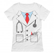 White Doctor Costume