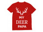 My Deer Papa Reindeer Antlers Christmas