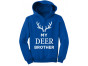 Deer Brother Reindeer Antlers Siblings Xmas