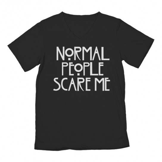 Normal People Scare Me Cool Slogan TV Inspired
