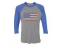 Deer USA Distressed Flag 4th of July Hunters