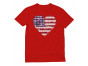 USA Heart Flag Patriotic