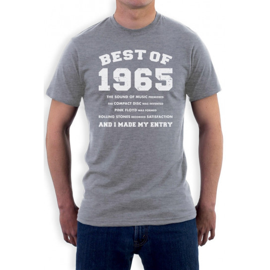 51sth Birthday Gift Idea -"Best of 1965" Novelty
