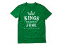 KINGS Are Born In June Birthday Gift