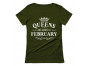 QUEENS Are Born In February Birthday Gift