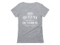 QUEENS Are Born In October Birthday Gift