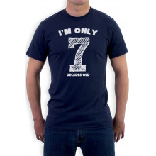Funny 70th Birthday Gift Idea - I'm Only 7 Decades Old