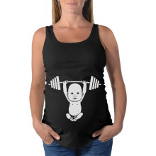 Reps for Mom - Very Cute Baby Lifter - Funny Pregnancy