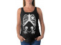 Halloween Pregnant Skeleton Twins Baby Xray Costume