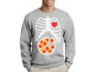 Pizza lover Gift Idea - Skeleton Pizza XRay Rib cage