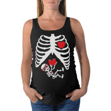 Pregnant Skeleton Geeky Baby X-Ray Funny Pregnancy