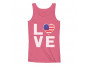 I Love America - United States Heart Flag - I Love USA