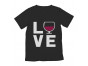 Glass of Wine - Wine Drinkers Gift Idea - I Love Wine
