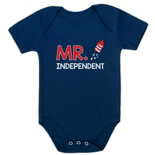 Mr. Independent Firecracker Baby Boy 4th of July