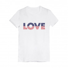 LOVE USA American Flag 4th of July Children