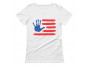 4th of July Hand Print American Flag USA