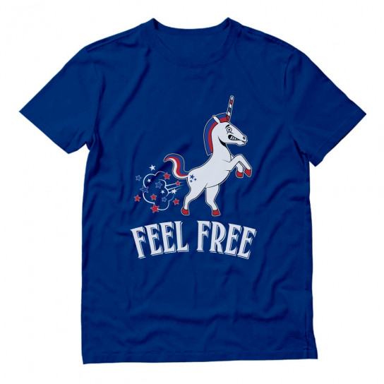 Free Magical Farting Unicorn 4th of July USA