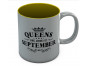 QUEENS Are Born In September Birthday Gift Ceramic