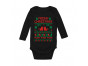 Cute Xmas Bodysuit - Meowy Christmas Ugly Sweater Design