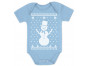 Big Snowman Ugly Christmas Sweater - Xmas Baby Grow Vest