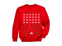 Space Geeky Ugly Christmas Sweater Invaders Funny Xmas