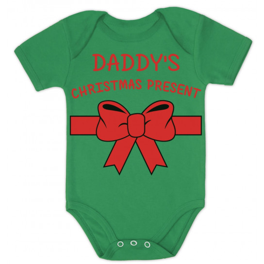 Daddy's Christmas Present - Bodysuit Cute Xmas Gift