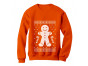 Gingerbread Cookie Man Ugly Christmas Sweater Funny