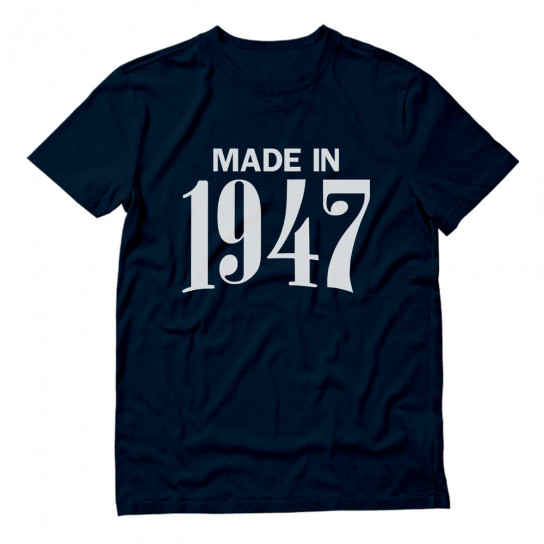 Made in 1947 Birthday Gift
