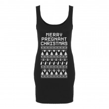 Merry Pregnant Christmas - Funny Ugly Xmas Sweater
