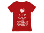 Keep Calm and Gobble Gobble - Thanksgiving Funny