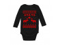 Reindeer Love Ugly Christmas Sweater - Cute Bodysuit