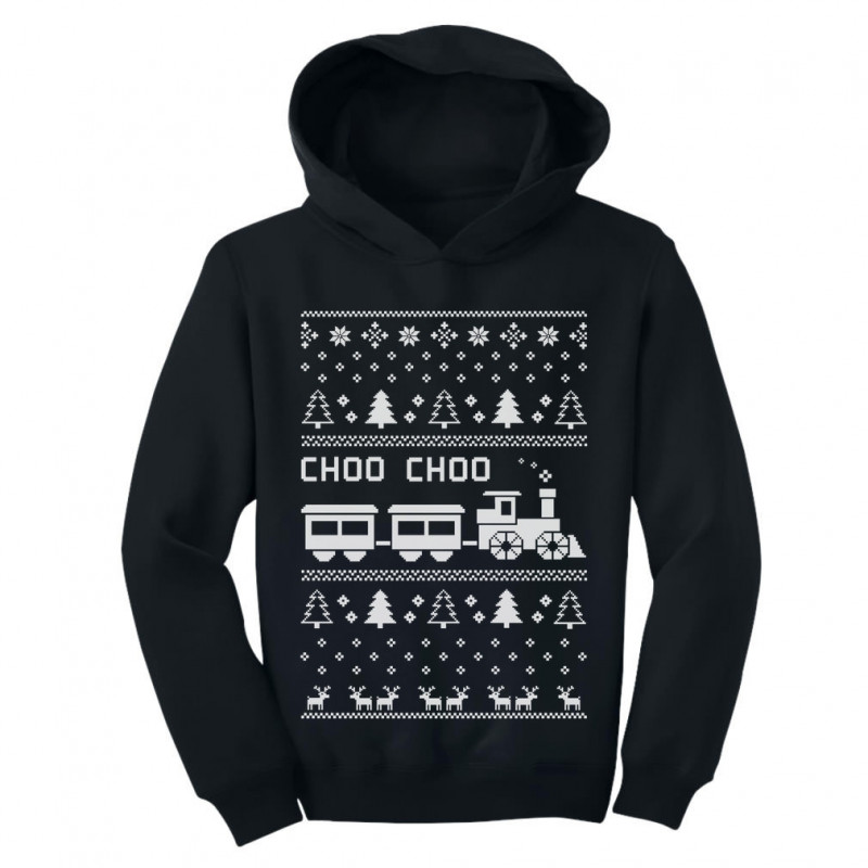 Choo Choo Train Children's Ugly Christmas Sweater Cute - Christmas ...