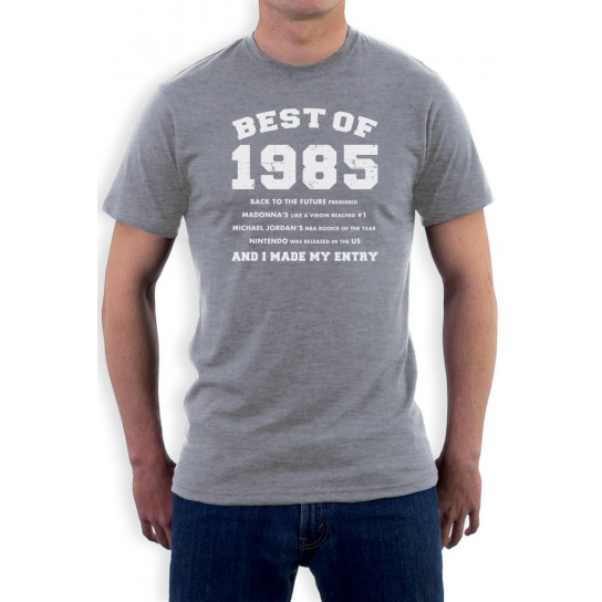 30th Birthday Gift Idea -"Best of 1985" Novelty