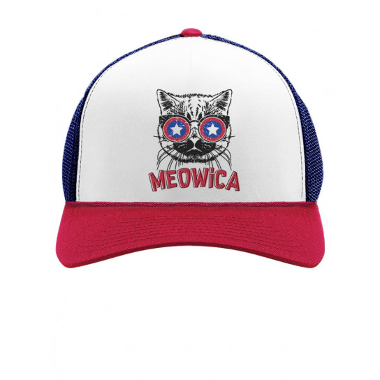 Meowica America Patriot Cat 4th of July Independence Day