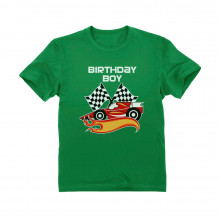 Birthday Boy Racing Car Racer Boy