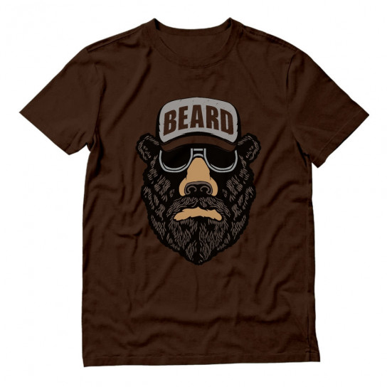 BEAR + BEARD Cool Gift Idea - Funny Beard