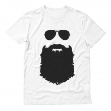 Beard & Sunglasses The Hipsters Apparel Gift Idea Cool