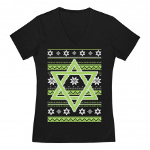 Hannukah Nights Ugly Holiday Sweater Star Of David