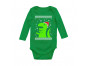 Big Green Trex Santa Ugly Christmas Sweater Grow Vest