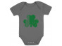 Distressed Striped Green Clover