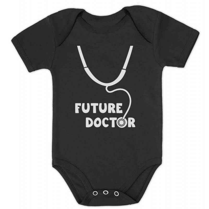 Future Doctor Cute Baby Grow Vest Funny Bodysuit Unisex - Doctor ...