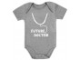 Future Doctor Cute Baby Grow Vest Funny Bodysuit Unisex