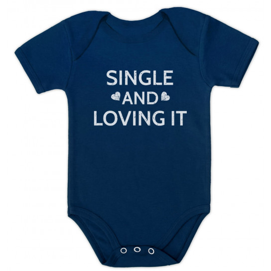 Single And loving It Cute Baby Valentine's Day Gift