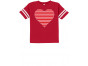 Red Striped Heart Love - Valentine's Day Gift