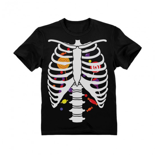 Candy Skeleton Rib-cage X-Ray Halloween