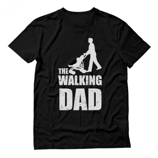 Walking Dad Comical Pram Funny Parody