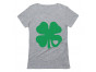 Green Clover with Heart