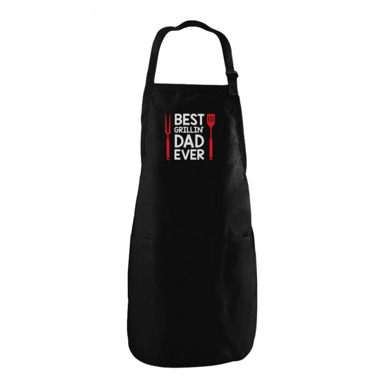 Father's Day Gift Best Grillin' Papa Ever Funny Apron for Kitchen BBQ Barbecue