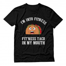Fitness Taco Funny Gym Mexican Food