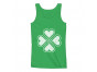 Distressed Clover Hearts